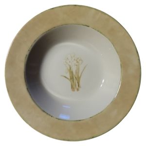 1 Vtg Coupe Soup Bowl 222 Fifth Cheri Blum Narcissus PTS Intnl